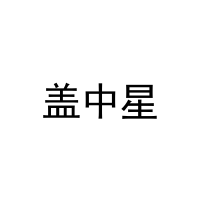 盖中星 